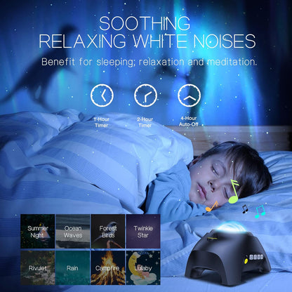 Colorful Night Sky LED Projector