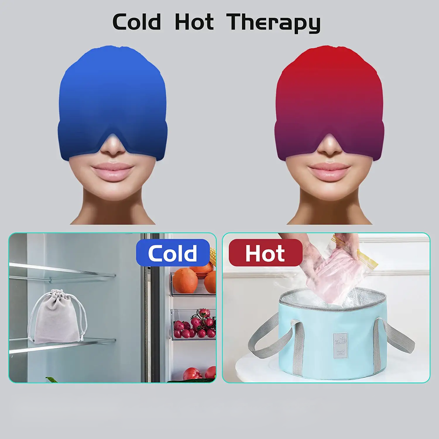 Best Cold Therapy Migraine Relief Hat