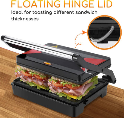 Compact Electric Sandwich Grill