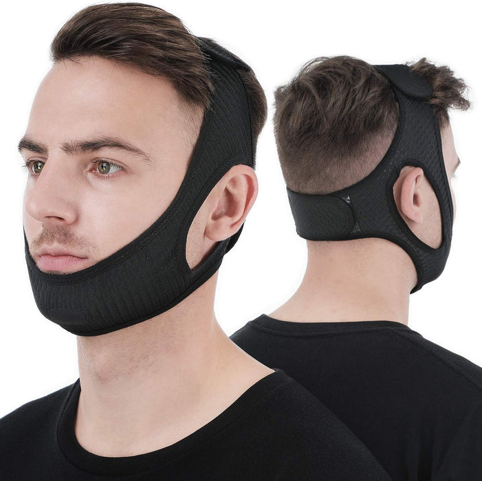 Soft Anti Snore Chin Strap for Better Sleep - Halri