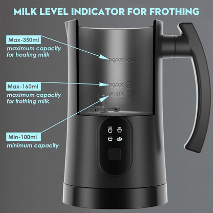 Fast Automatic Milk Frother Coffee Steamer
