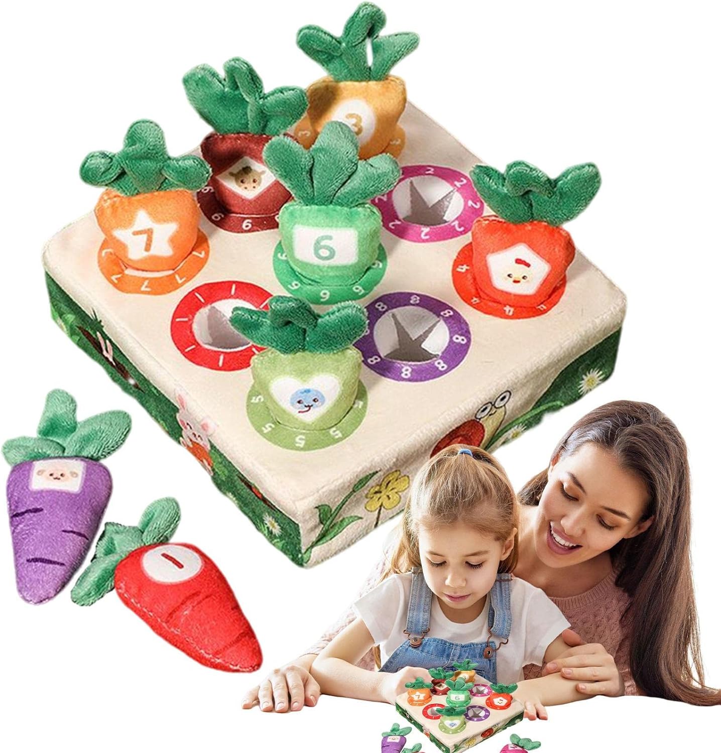 Colorful Kids Educational Vegetable Toy - Halri