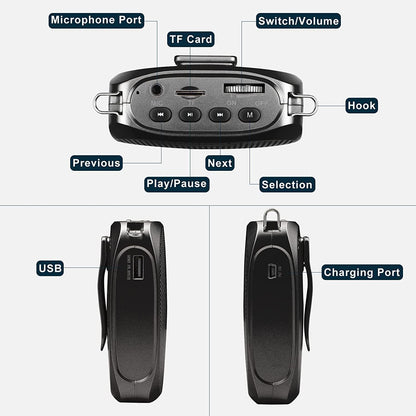 Portable Vocal Booster For Seniors And Instructors