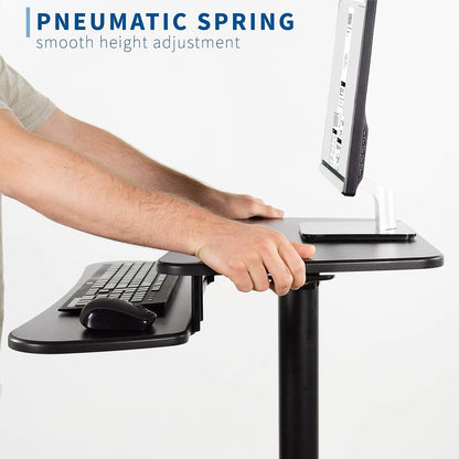 Portable Home Office Laptop Desk Cart