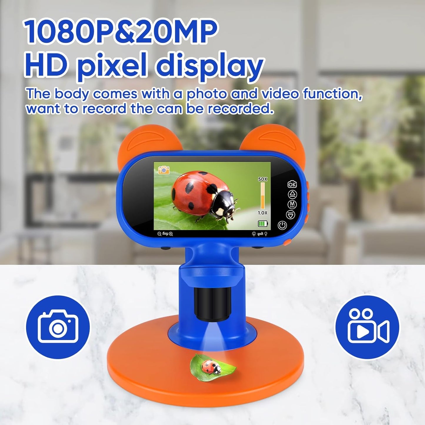 Compact USB Digital Microscope Camera