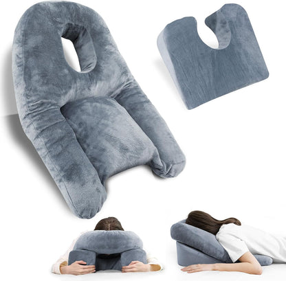 Contour Support Pillow for Stomach Sleepers Post Surgery - Halri