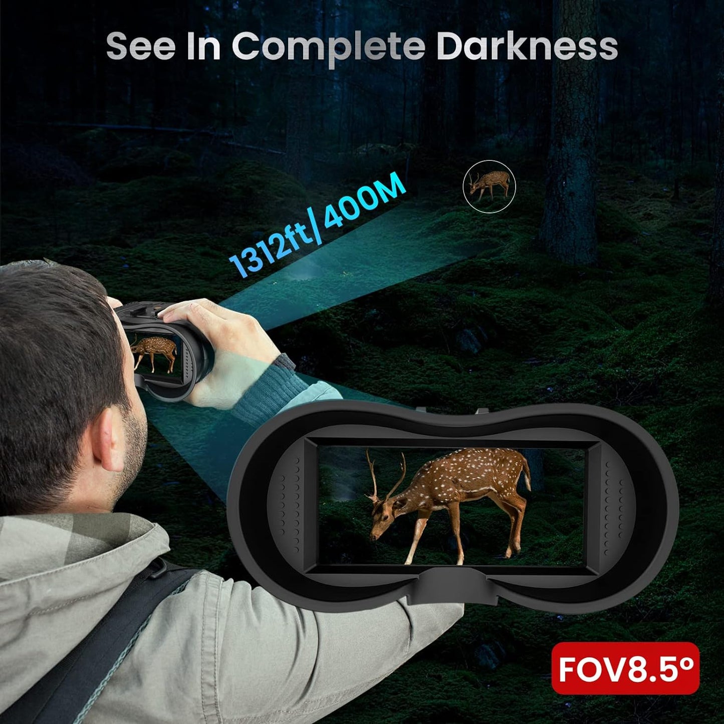 Digital Infrared Night Vision Binoculars