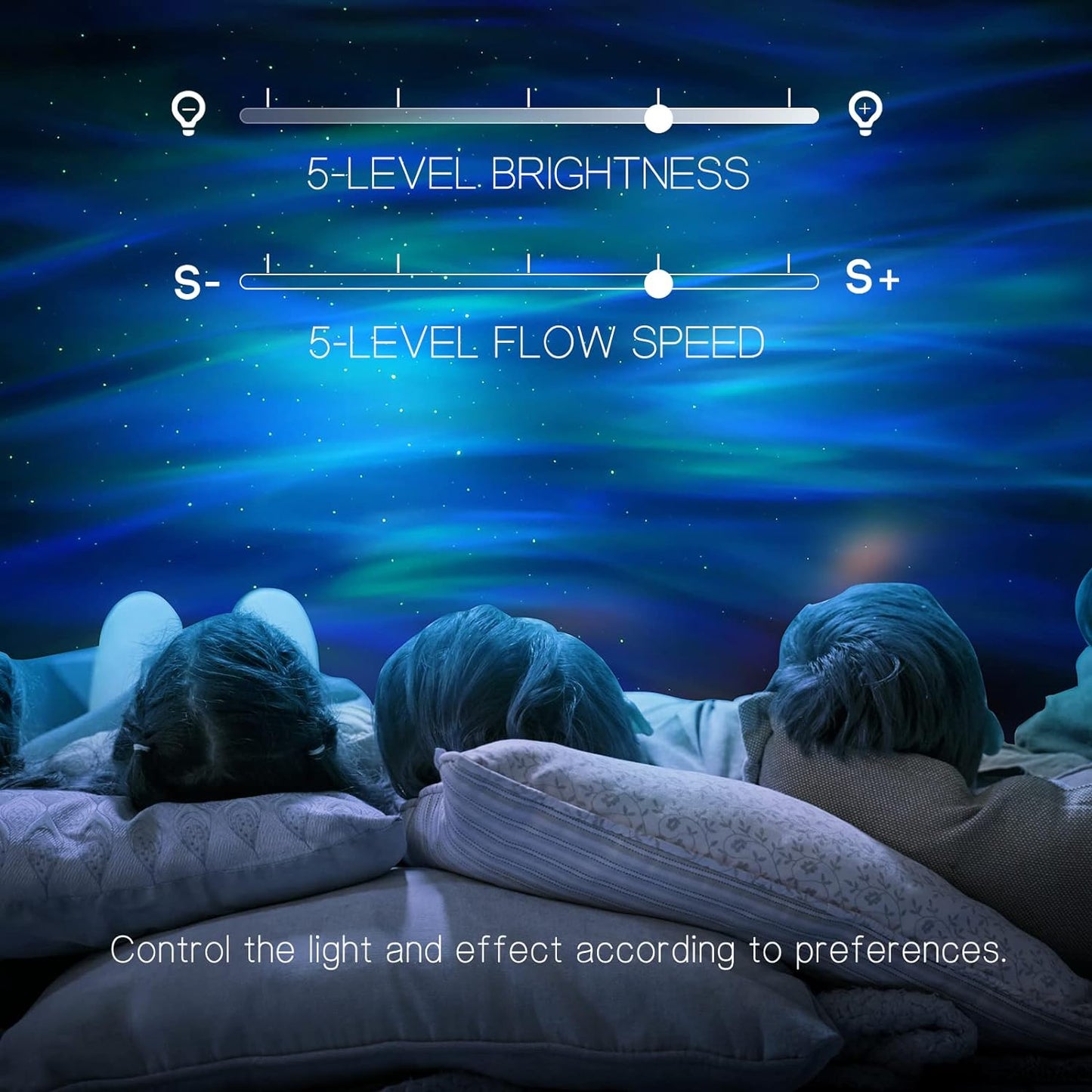 Colorful Night Sky LED Projector