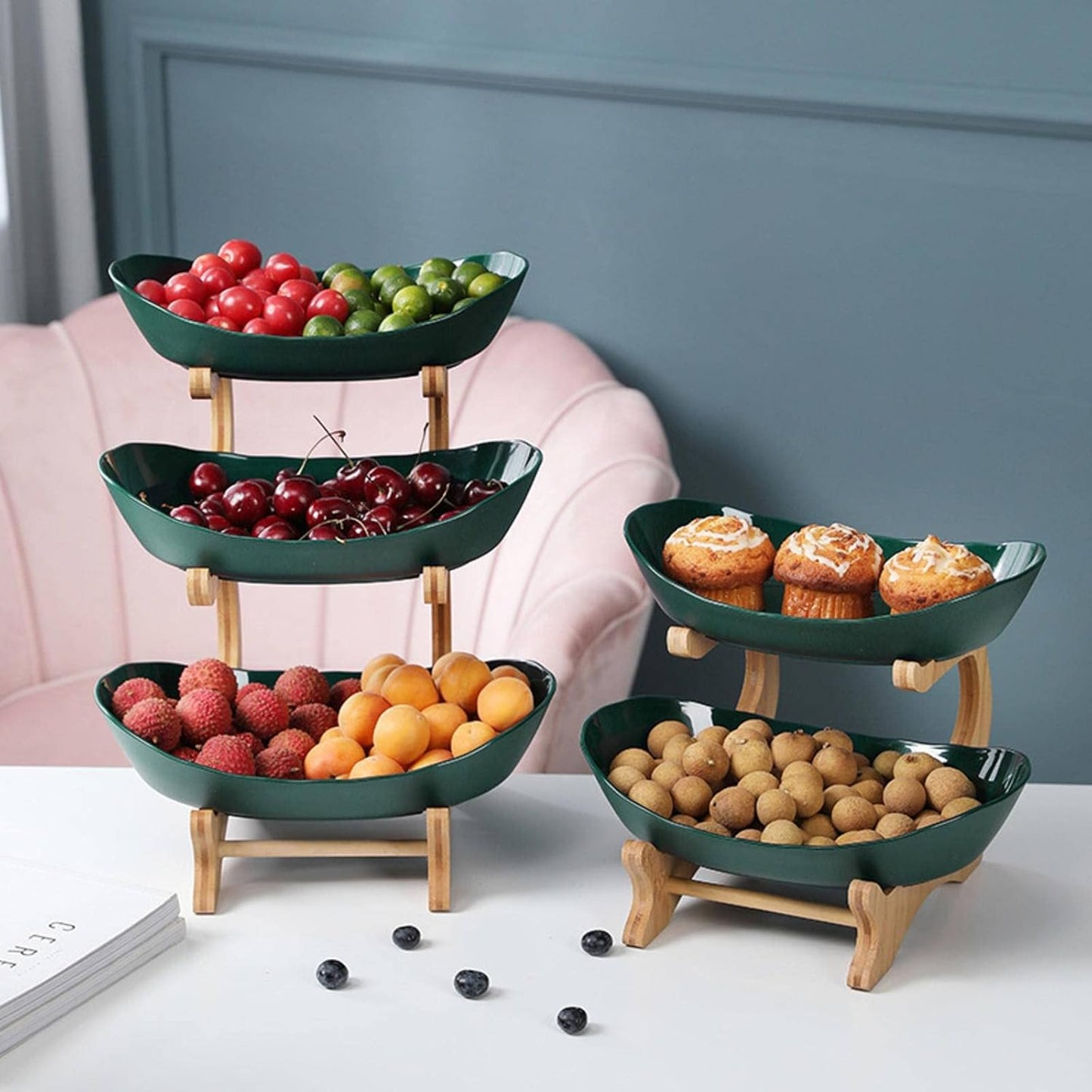 Space Saving Fruit Stand for Kitchen Countertop - Halri