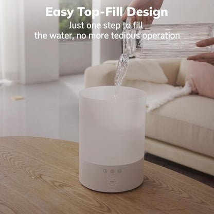 Powerful Cool Mist Humidifier for Big Rooms