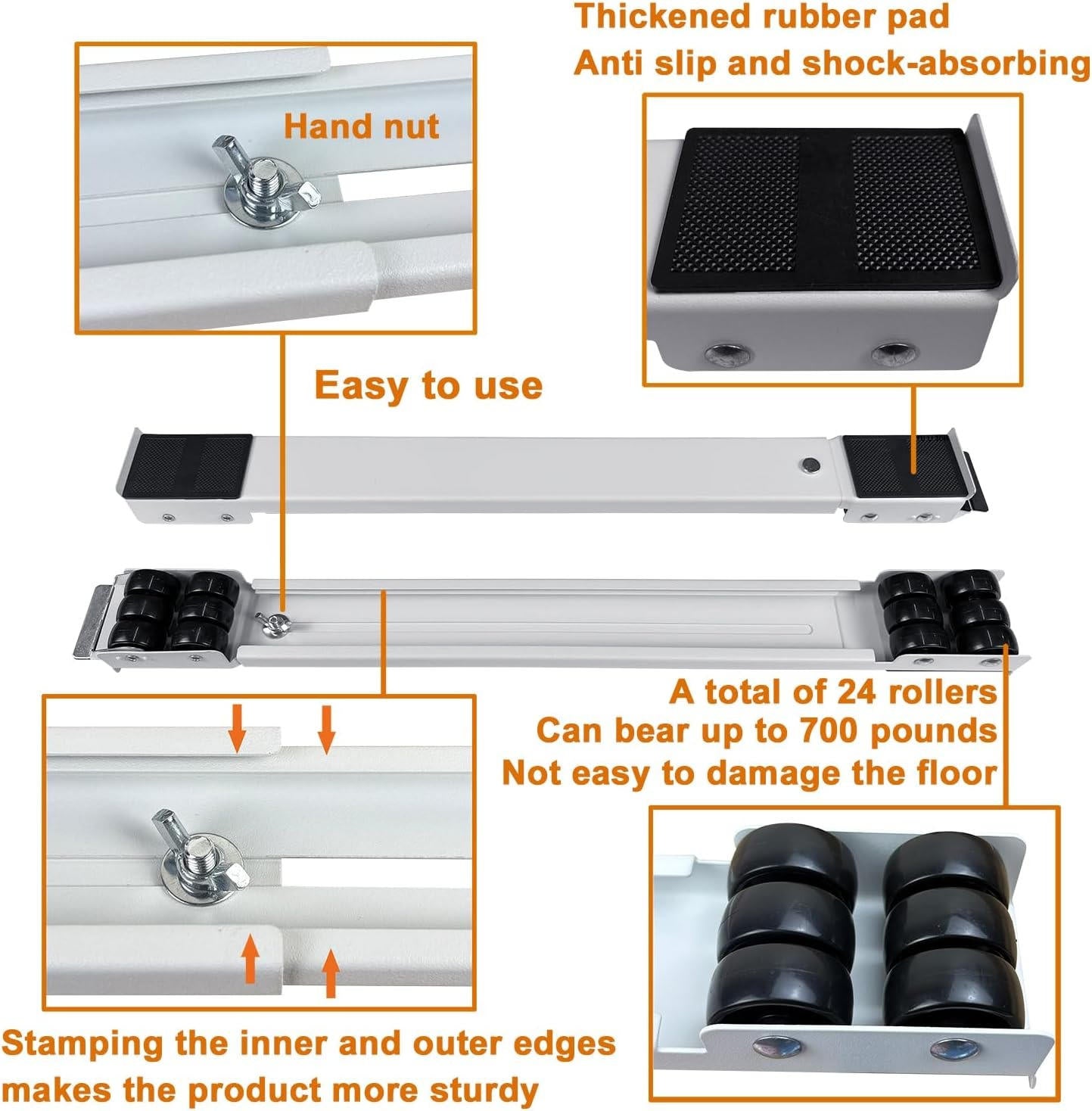 Durable Furniture Moving Wheels