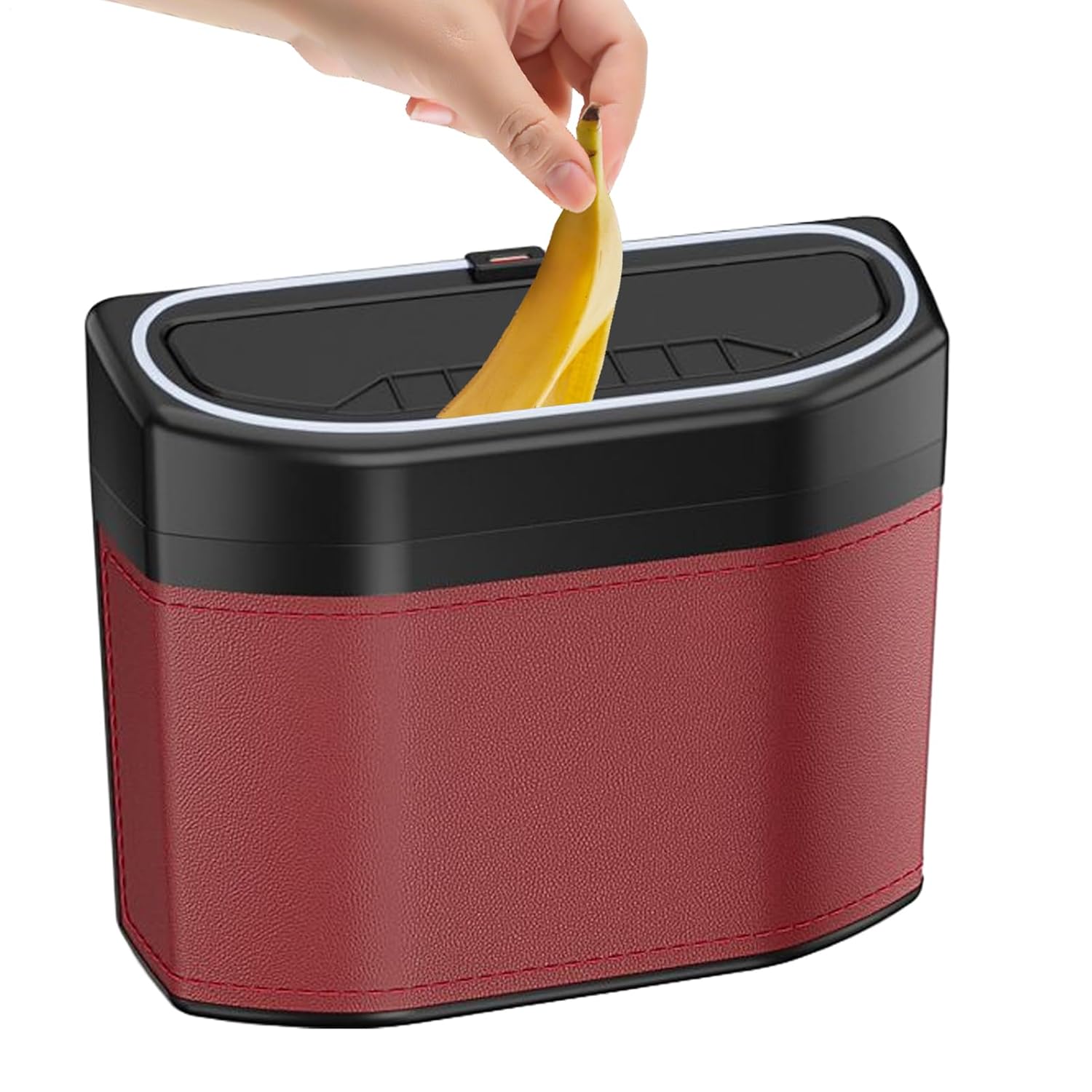 Odor-Free Car Waste Bin with LED Light - Halri