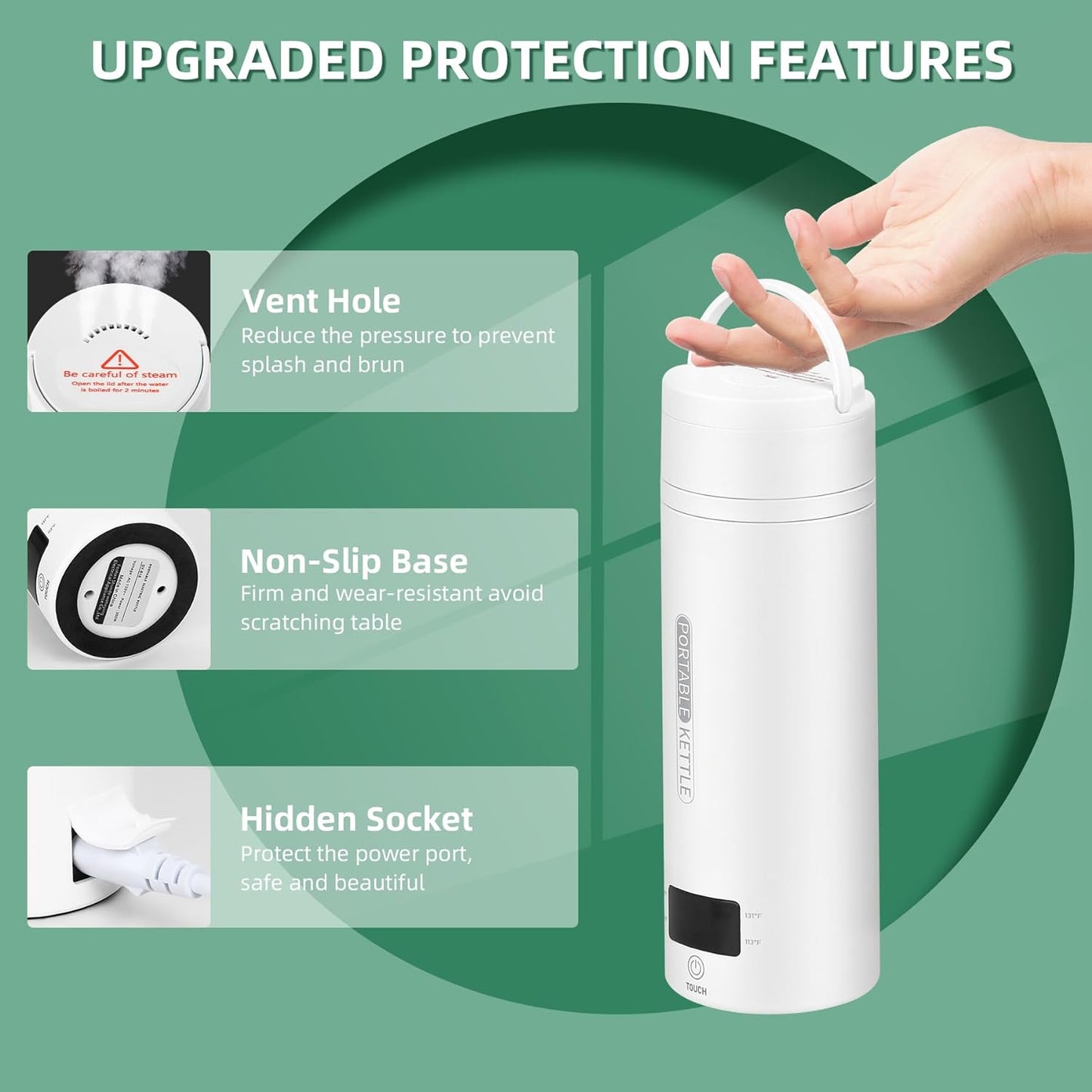 Compact Lightweight Travel Boiler