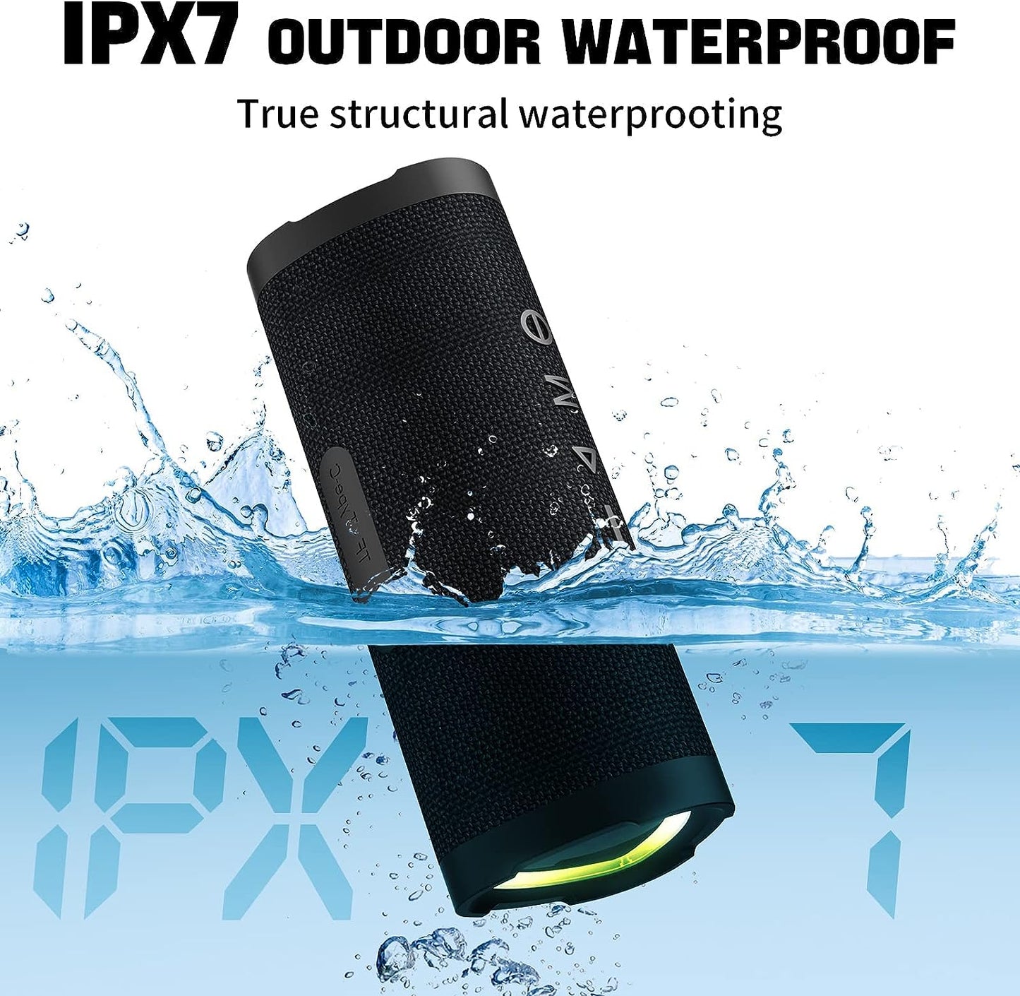 Compact Waterproof Bluetooth Speaker