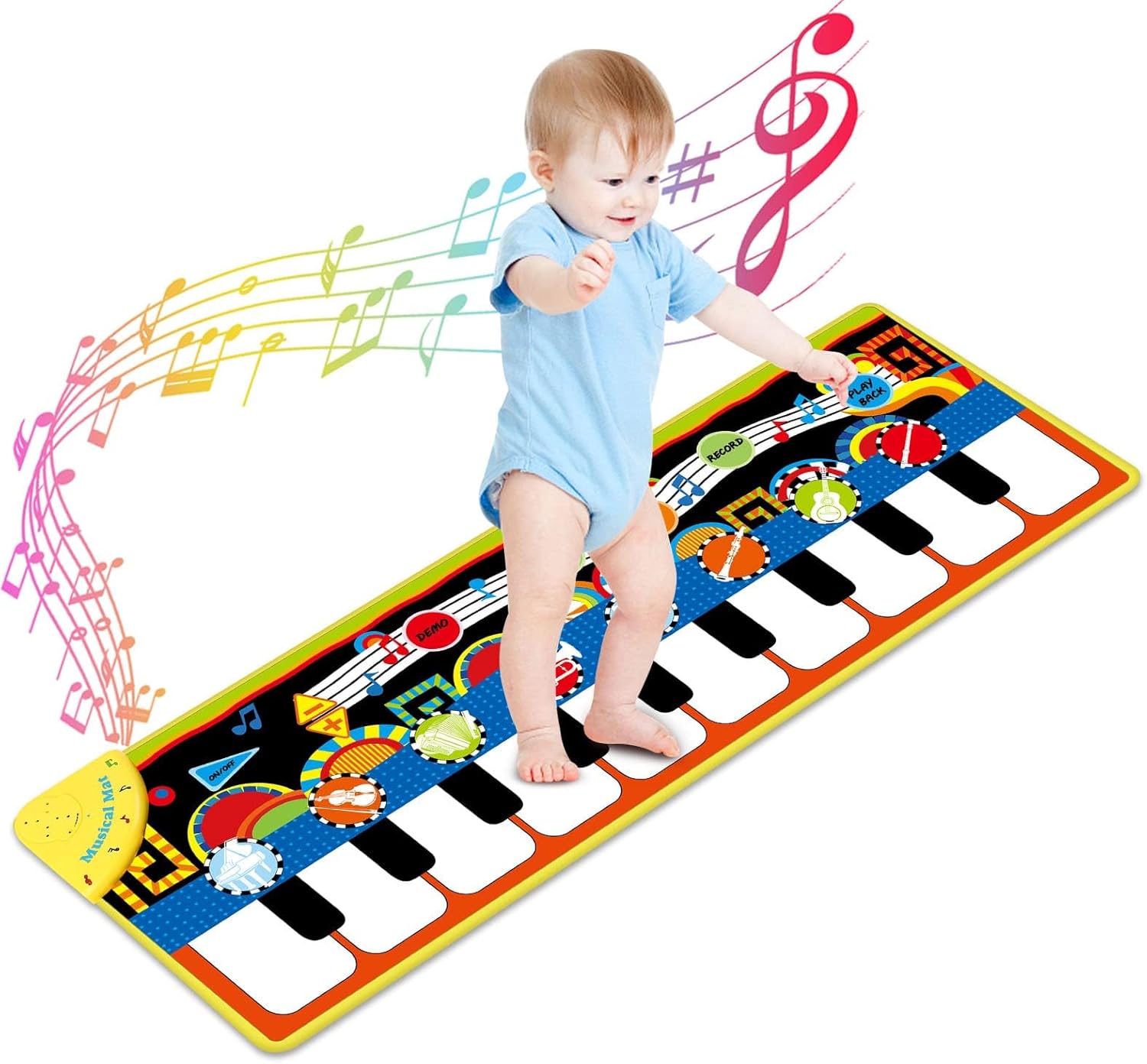 Fun Interactive Baby Music Playmat - Halri