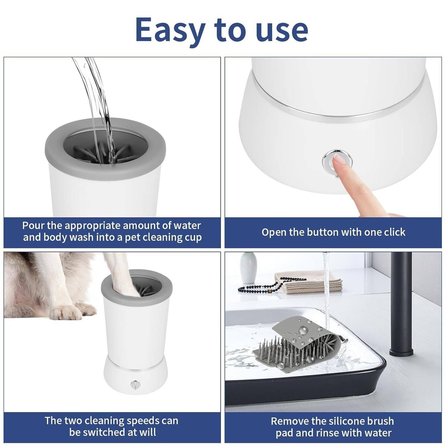 Easy Pet Paw Washing Tool