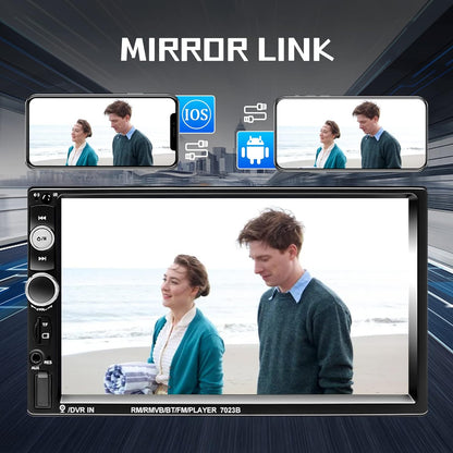 Premium 2 Din Car Radio with GPS Bluetooth Backup Cam
