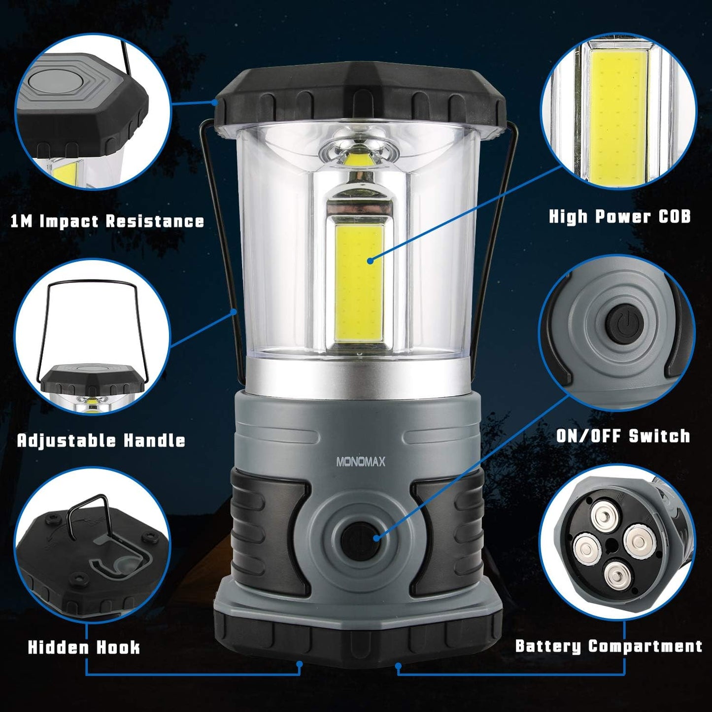 Bright Portable Outdoor Lantern