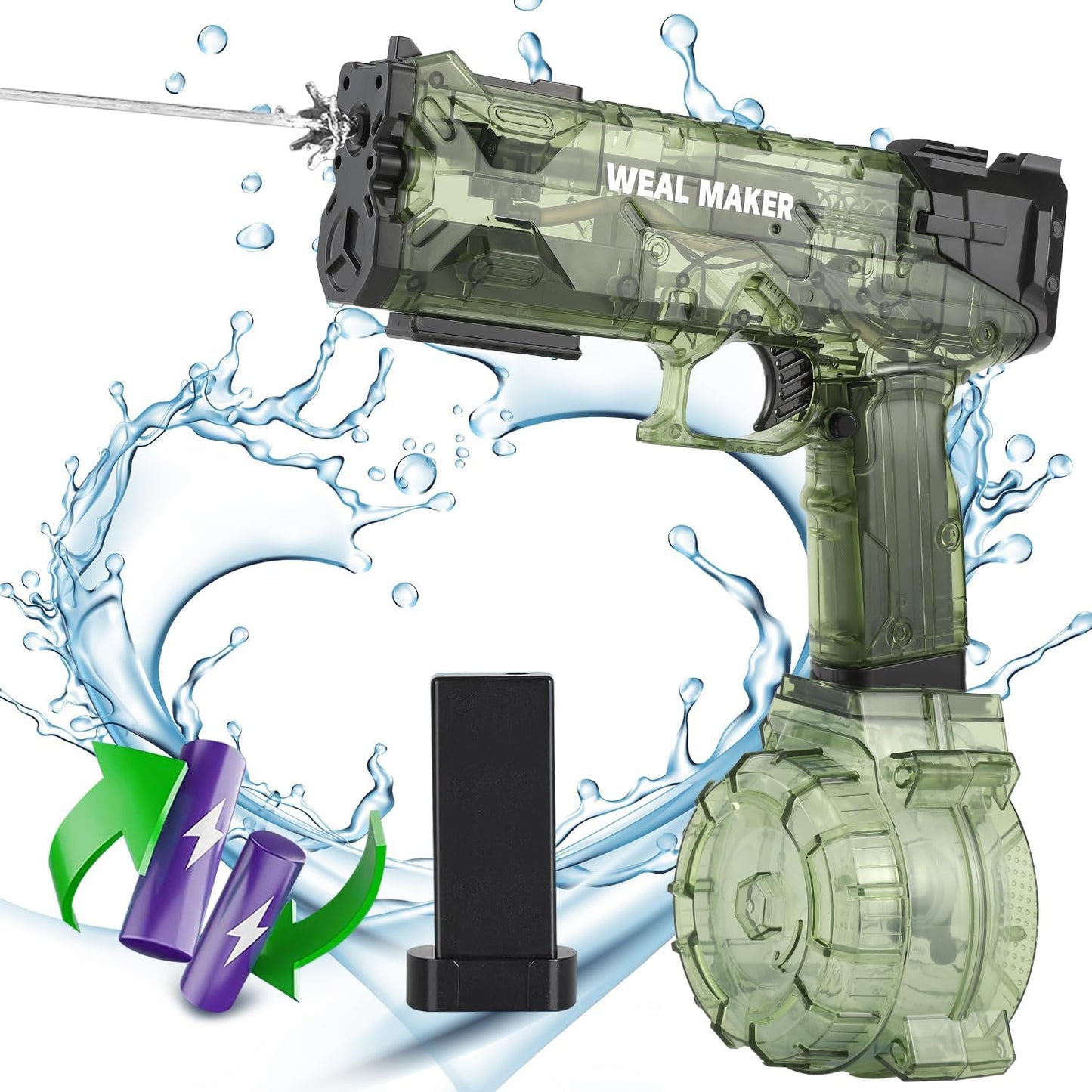 Powerful Electric Water Splash Fountain