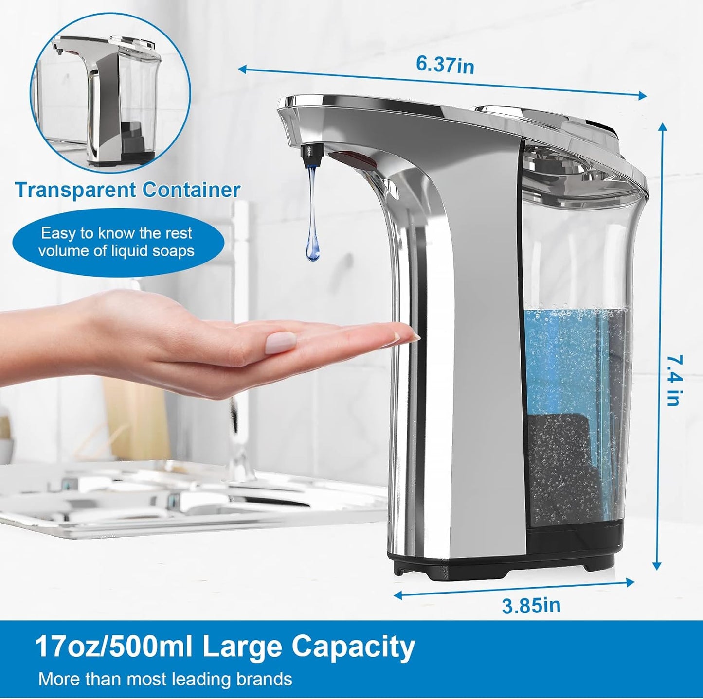 Easy Hands Free Soap Dispenser For Home Use