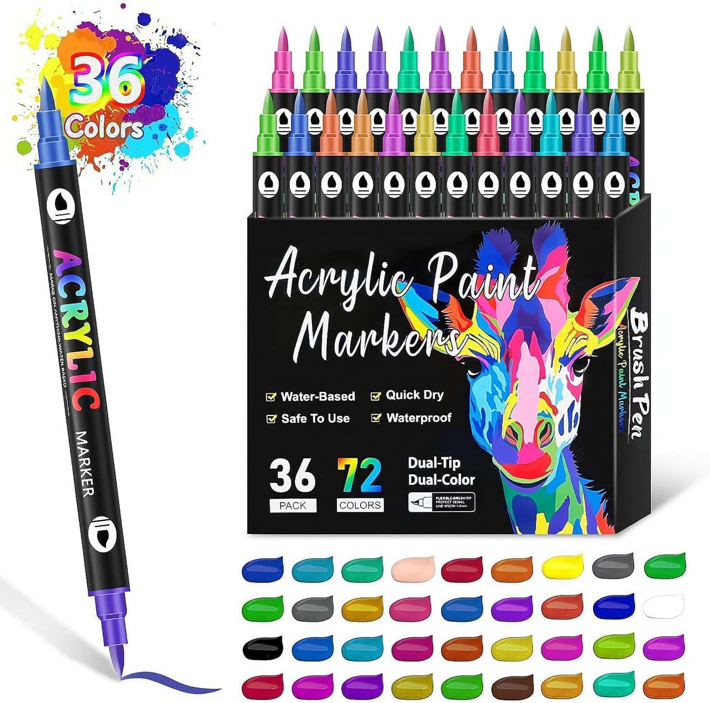 Vibrant Art Paint Markers