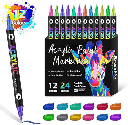 Vibrant Art Paint Markers - Halri