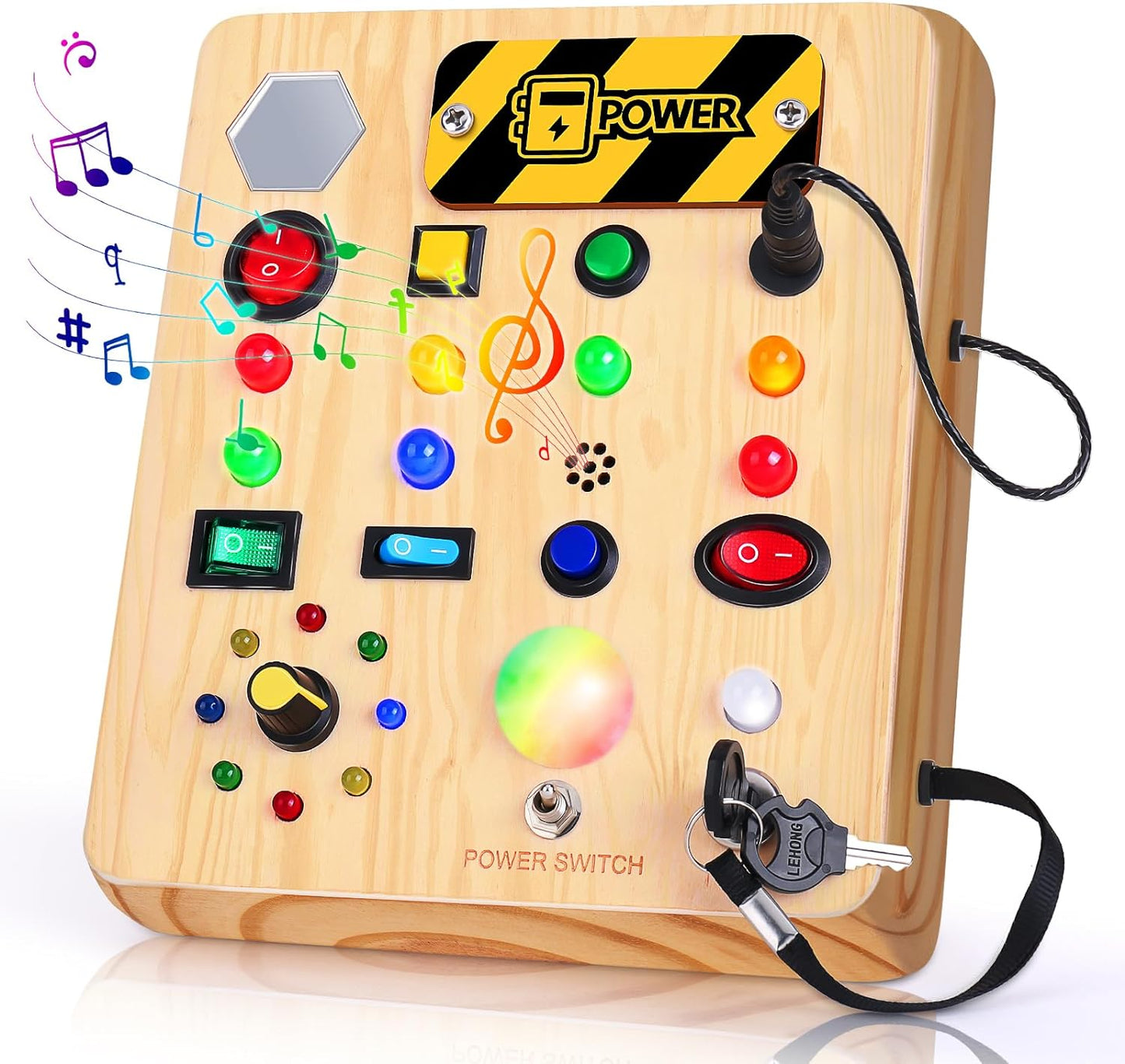 Interactive Learning Board for Kids with Lights and Music - Halri