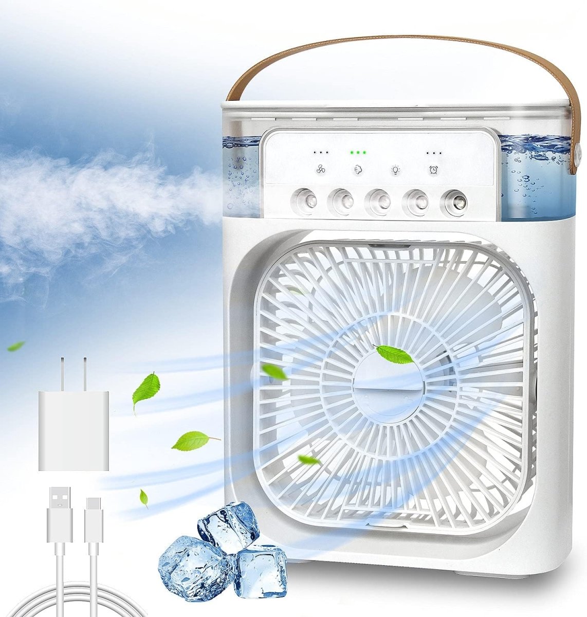 Portable Cool Breeze Fan - Quick Refreshment - Halri