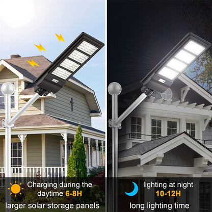 Bright 90W Outdoor Solar Lamp (9000LM)