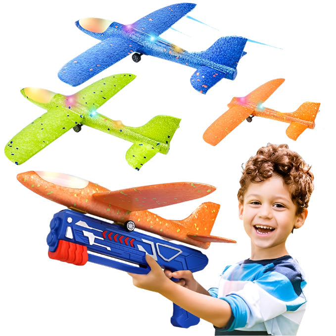 Fun Flying Foam Plane Launch Kit - Halri
