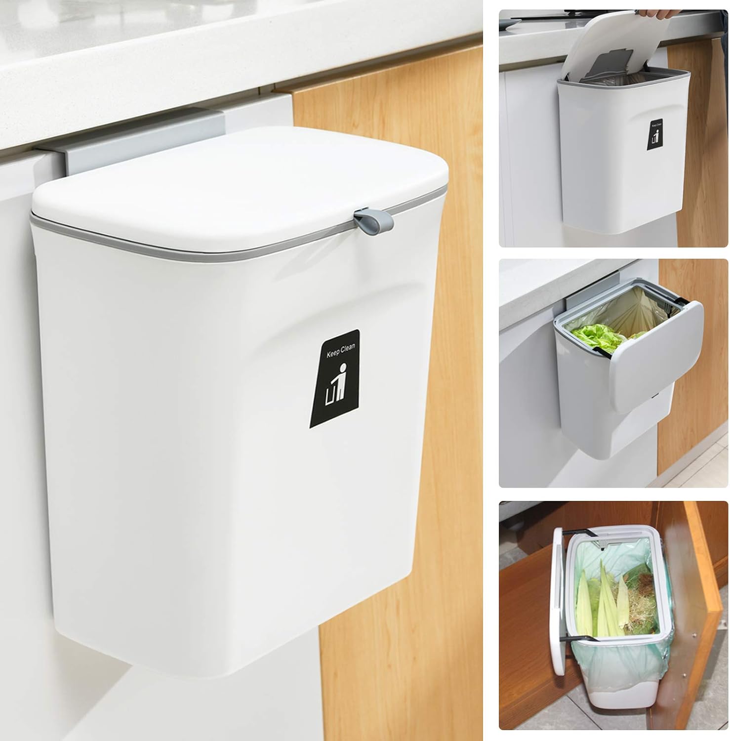 Compact Kitchen Counter Compost Container - Halri