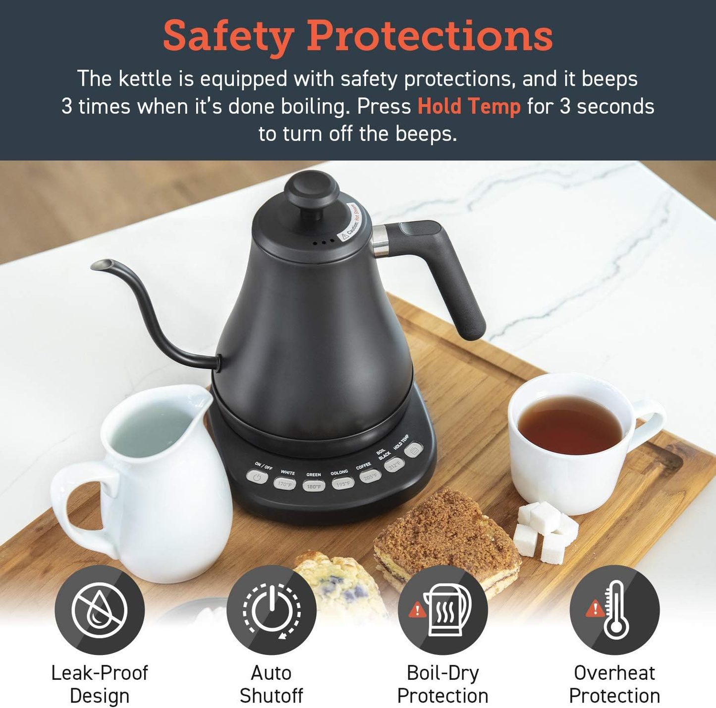 Fast Heating Adjustable Kettle
