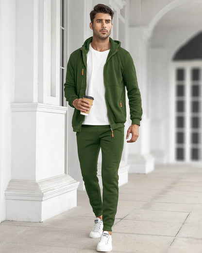 Soft Mens Athletic Jogger Suit