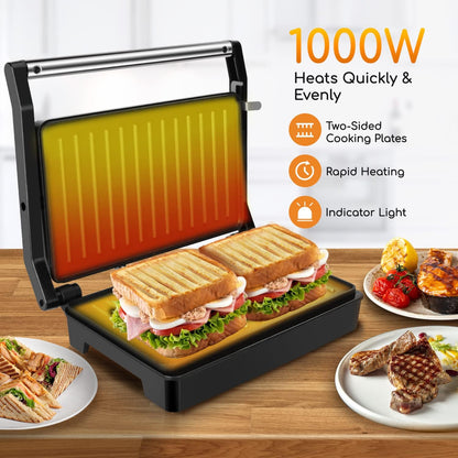 Compact Electric Sandwich Grill