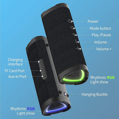 Compact Waterproof Bluetooth Speaker