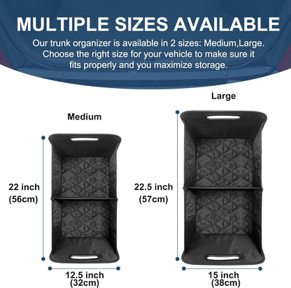Compact Car Boot Storage Box