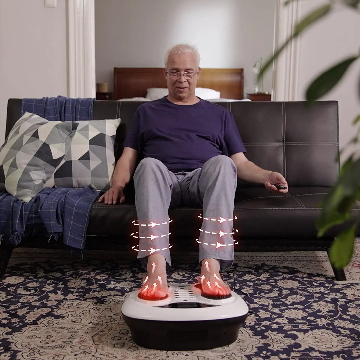Warm Deep Tissue Electric Foot Massager