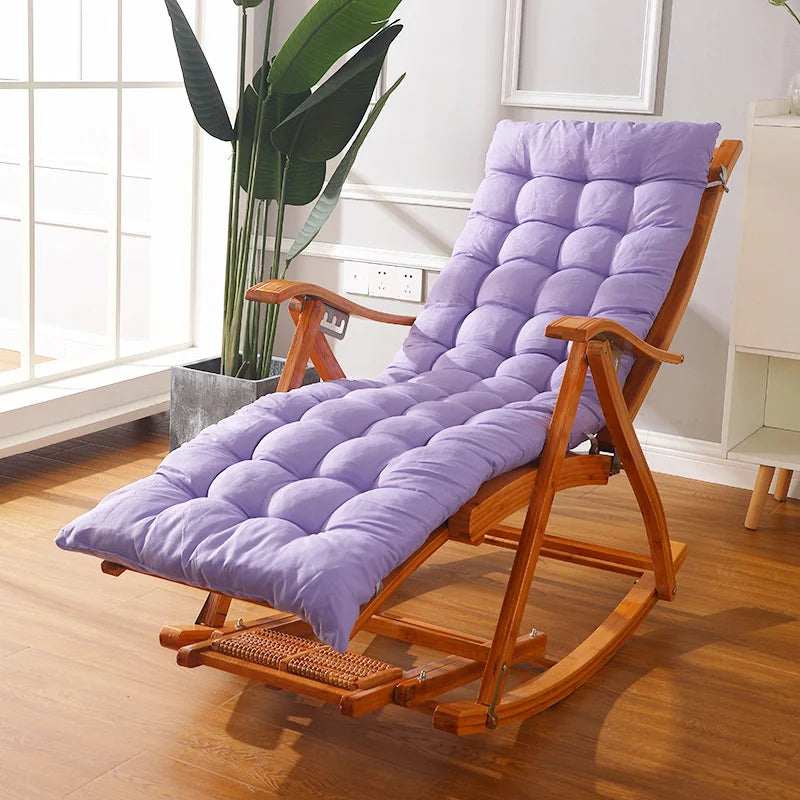 Plush Rocking Chair Cushion Extra Comfortable Seat Pad