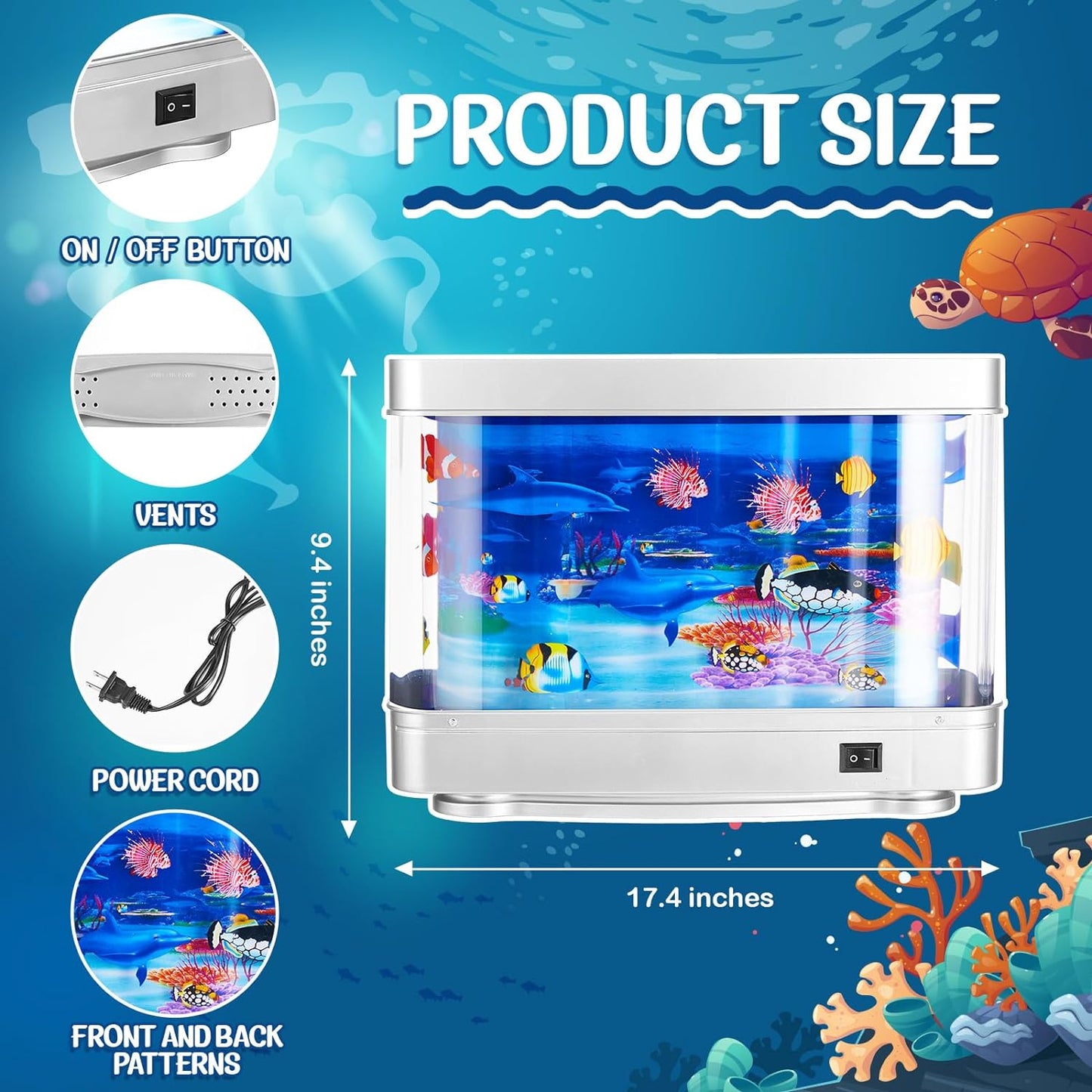 Artificial Desktop Aquarium Tank