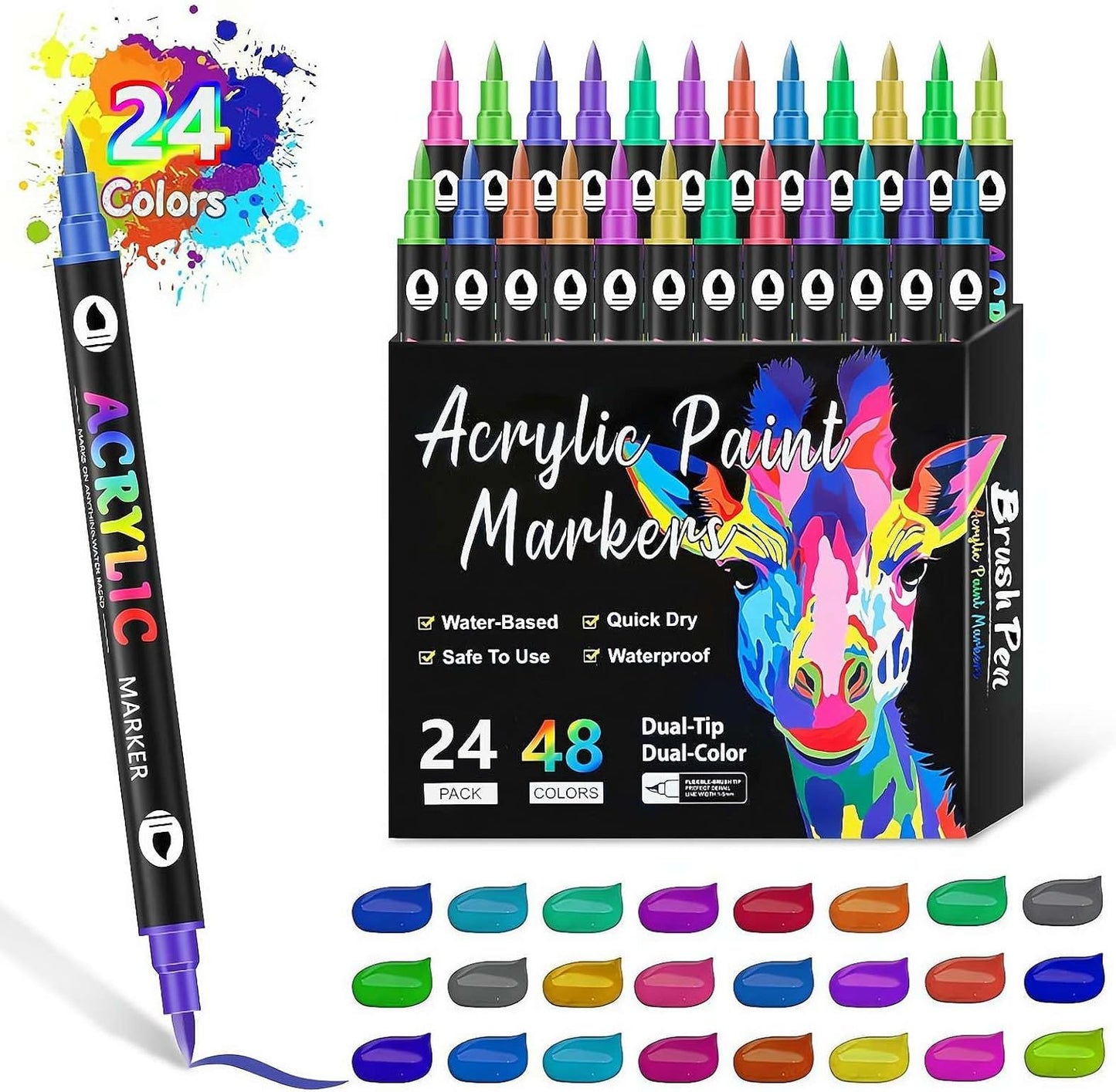 Vibrant Art Paint Markers