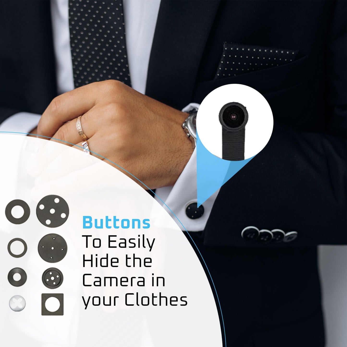 HD Wireless Hidden Camera | Motion Alert, Night View & Live Streaming