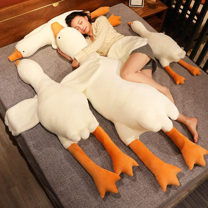 Big Plush Goose Toy - Soft and Cuddly Friend - Halri