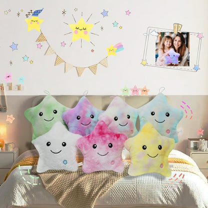 Colorful LED Soft Plush Pillow for Children - Halri