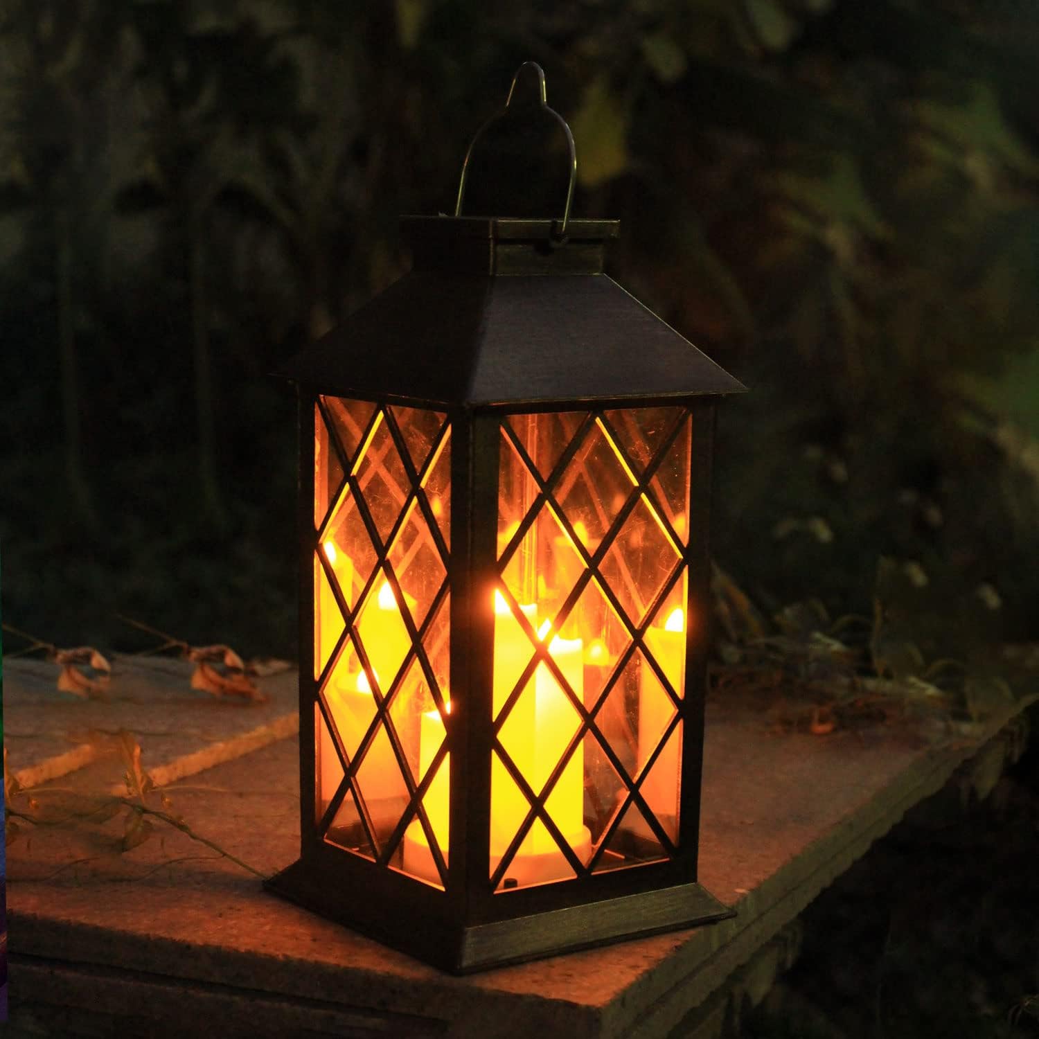Outdoor Solar Hanging Lantern - Halri