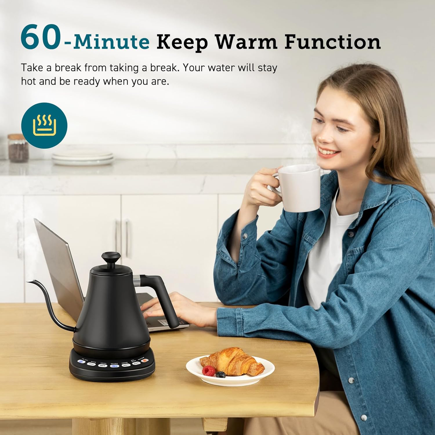 Fast Heating Adjustable Kettle