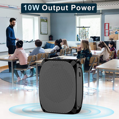 Portable Vocal Booster For Seniors And Instructors