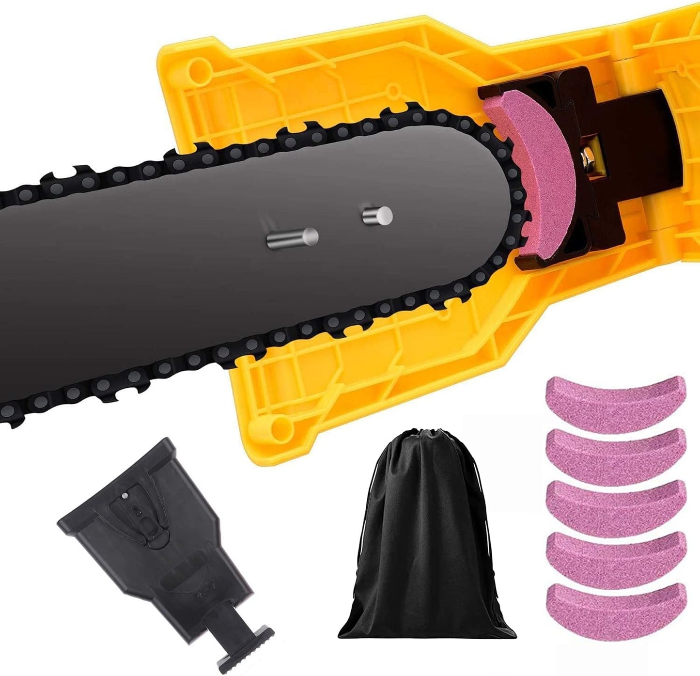 Compact Chainsaw Blade Sharpener Tool