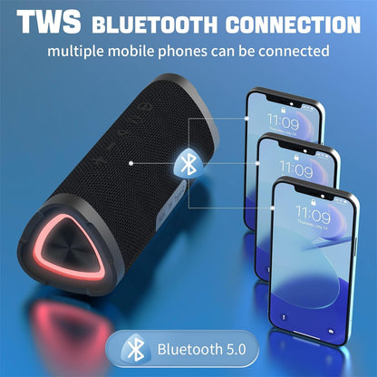 Compact Waterproof Bluetooth Speaker