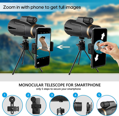 Compact Pocket Telescope