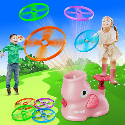 Fun Flying Disc Launcher Playset - Halri